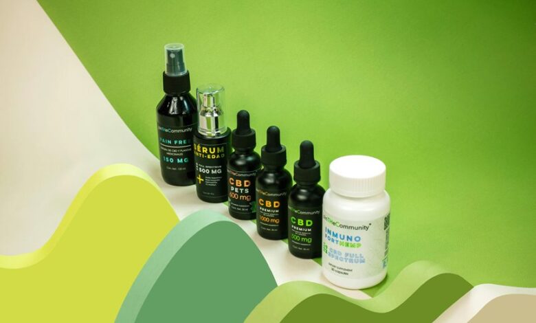 appearance of cbd products